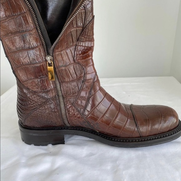 CAPORICCI 572 Alligator Boots - Picture 7 of 14